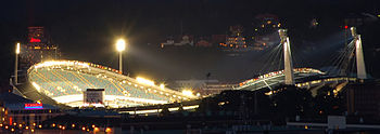 O Estádio Ullevi em 2006