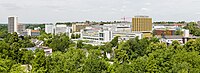 Essen universitetssykehus fra Grugaturm 2015.jpg