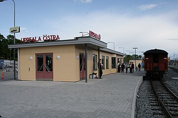 Uppsala Östra station 2012