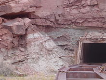 Mi Vida uranium mine near Moab, Utah UraniumMineUtah.JPG