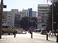 View of Nicosia scyscrapers at the start of Ledra Street.JPG