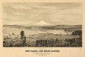 New Tacoma and Mount Rainier, 1877 terminus of the Northern Pacific Railroad; A.L. Bancroft Lithographers San Francisco