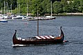 Viking ship in Stockholm