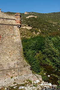 City wall Villefranche-de-Conflent France