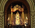 La Virgen de Candelaria (Patrona de Canarias).