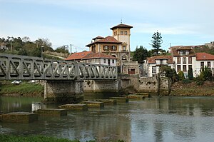 Ausfluss des Río Deva in Unquera