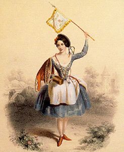 Vivandiere -Kathi -Fanny Cerrito -Londres -1844.jpg