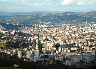 Udsigt over Saint-Étienne.