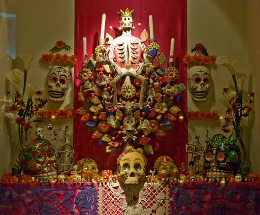 WLANL - Pachango - Tropenmuseum - Allerzielen-altaar Mexico