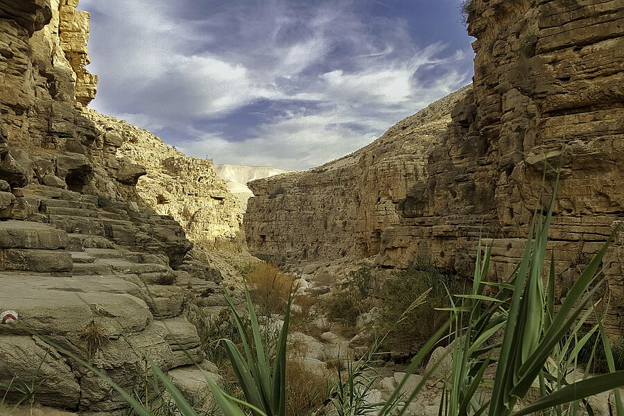Wadi Qelt - canyon