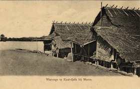 Potret warung pada masa Hindia Belanda di wilayah Dusun Kassijala, Desa Tunikamaseang.