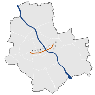 <span class="mw-page-title-main">Baths Route</span> Road in Warsaw, Poland