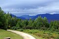 Une vue de la Green Mountain