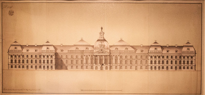 File:West elevation of the Royal Palace, c 1770.jpg