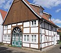 Half-timbered gable house