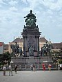 Statue of Maria Theresia of Austria in Vienna.