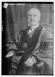 Willard Bartlett American judge