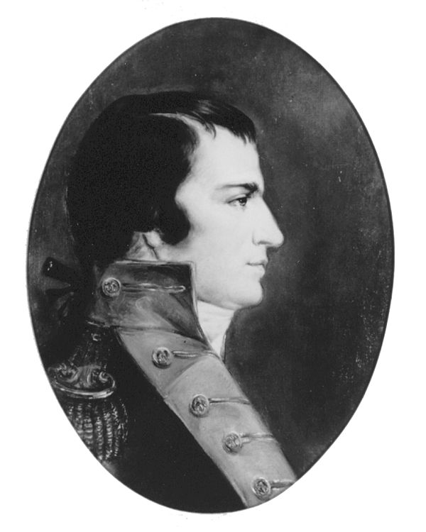 Commandant William Ward Burrows I enforced a policy against enlisting "Blacks and Mulattoes" into the United States Marine Corps.