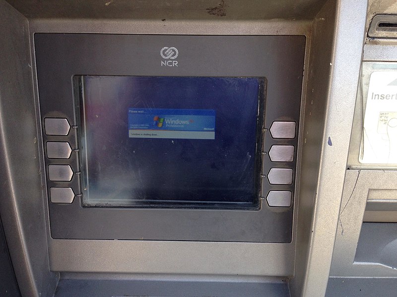 File:Windows XP sighted 'in the wild' on a cash point, 3 August 2018.jpg