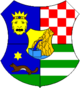 Wapen van provincie Zagrebačka županija in Kroatië