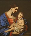 'Madonna and Child', oil on canvas painting by Pacecco de Rosa, c. 1640.JPG