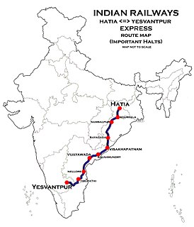 Hatia–Yesvantpur Superfast Express