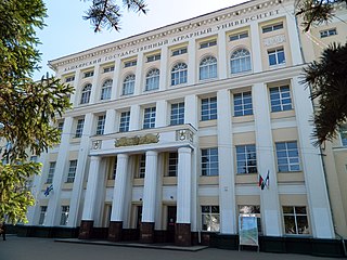 <span class="mw-page-title-main">Bashkir State Agrarian University</span> Agricultural school in Ufa, Russia