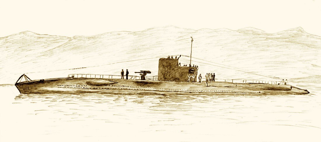 French submarine Doris (Q135)