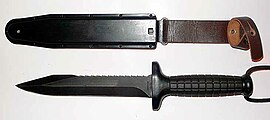 Cuchillo de combate de las fuerzas especiales del Ministerio del Interior de la Federación Rusa.