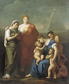 Maria Feodorovna Caring for the Poor (1812)