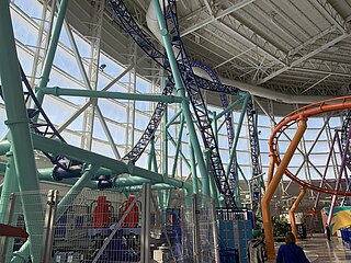 <span class="mw-page-title-main">Sandy's Blasting Bronco</span> Launched roller coaster