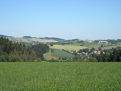 Rovečné : vue générale.