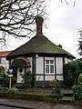 107 Tile Kiln Lane, a thatched twentieth-century building in Coldblow.