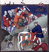 Miniatura de la batalla de Manzikert