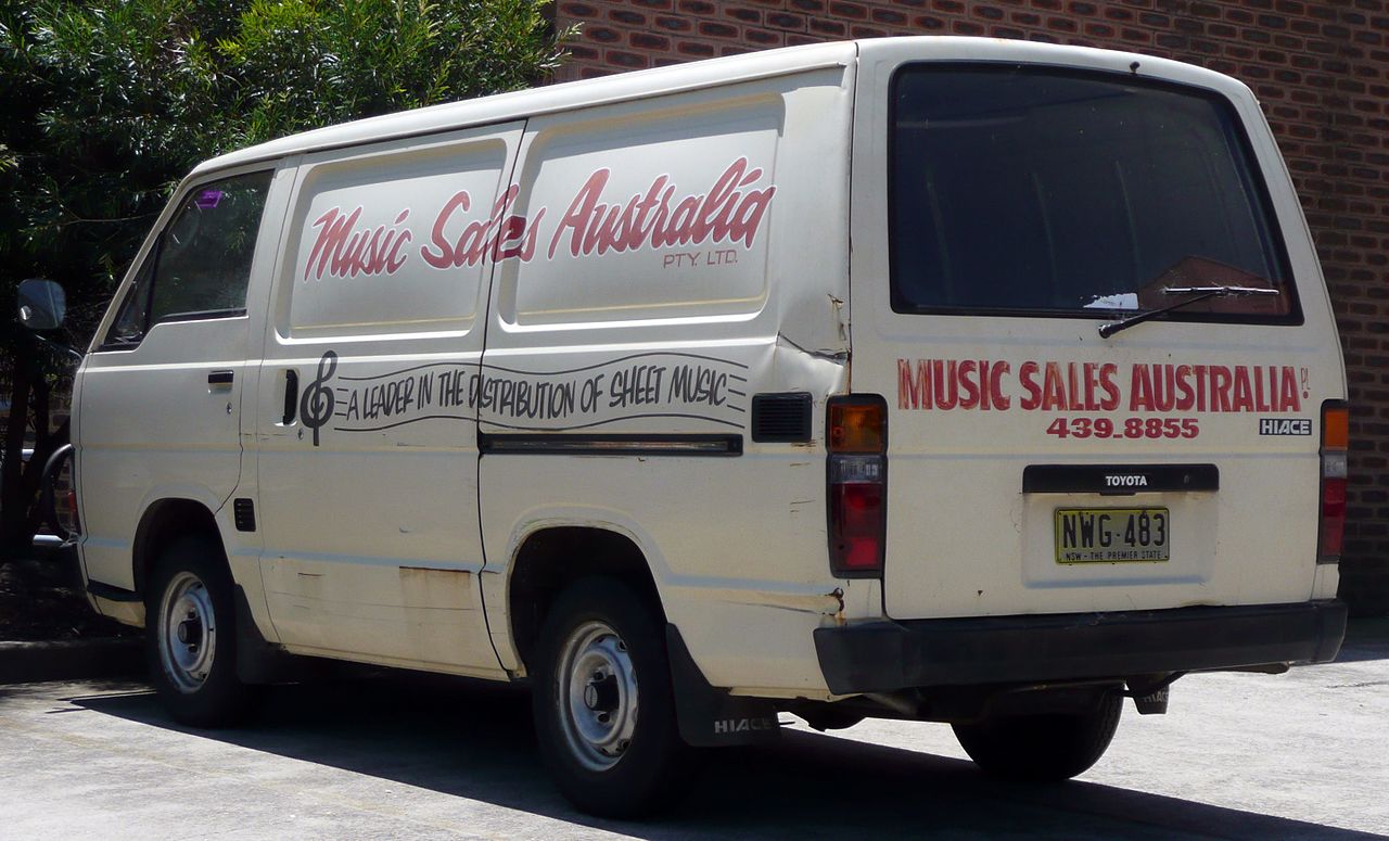 toyota van sales