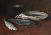 Stilleven met vissen (1896)