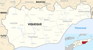 The Suco Luca is located in the southwest of the administrative office of Viqueque.
