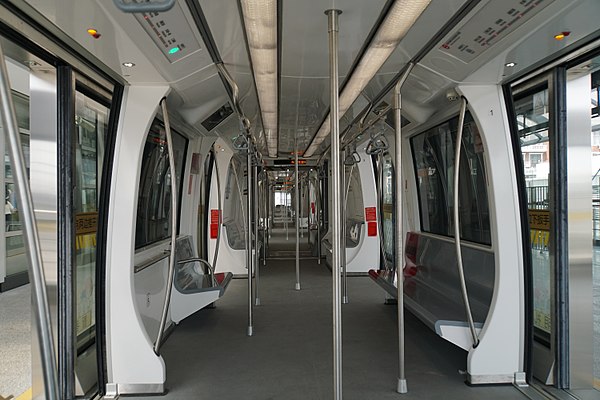 Train interior