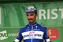 2018 Tour of Britain stage 3 - stage winner Julian Alaphilippe.JPG