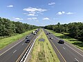 File:2021-08-24 15 34 07 View east along New Jersey State Route 24 from the overpass for Triborough Road in Chatham, Morris County, New Jersey.jpg