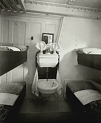 A typical third-class cabin 3rd Class Cabin.jpg