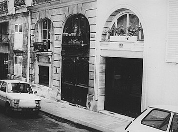 Nos 51-53, quai de Bourbon en 1981.