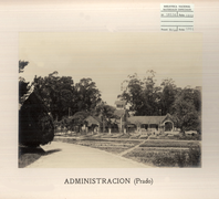 Management bulding of Parque del Prado in 1917