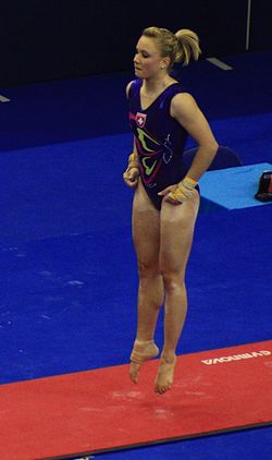 Ариэлла Кеслин на чемпионате мира 2009