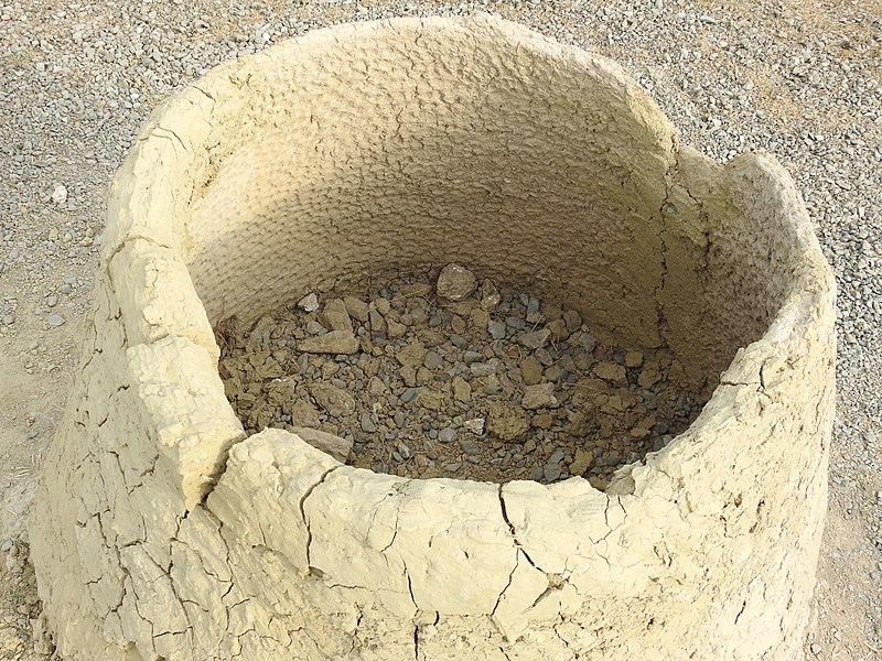 File:A recreation of a tandoor oven for making bread (37092480082).jpg