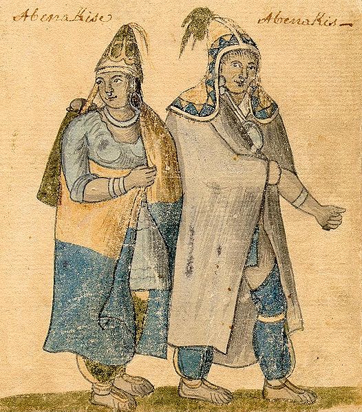 Abenaki couple, 18th-century