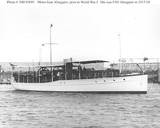 USS <i>Absegami</i> Patrol vessel of the United States Navy
