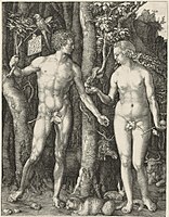 Durer. Adam and Eve. 1504