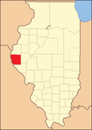 Adams County Illinois 1829