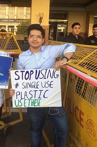 <span class="mw-page-title-main">Aditya Dubey</span> Indian environmental activist (born 2003)